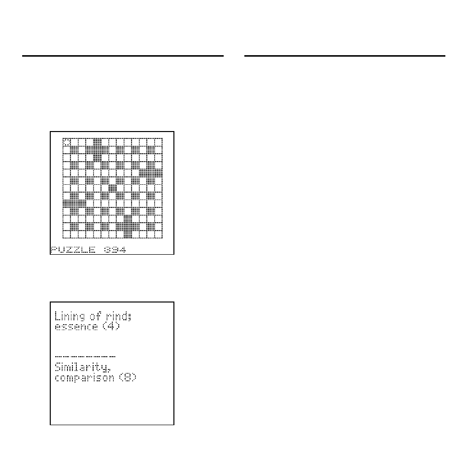 Solving a puzzle | Franklin CGT-300 User Manual | Page 11 / 22