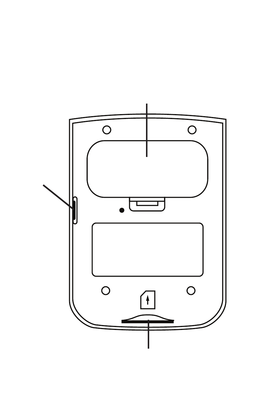 Battery compartment sd slot hold button | Franklin MWD-480 User Manual | Page 14 / 76