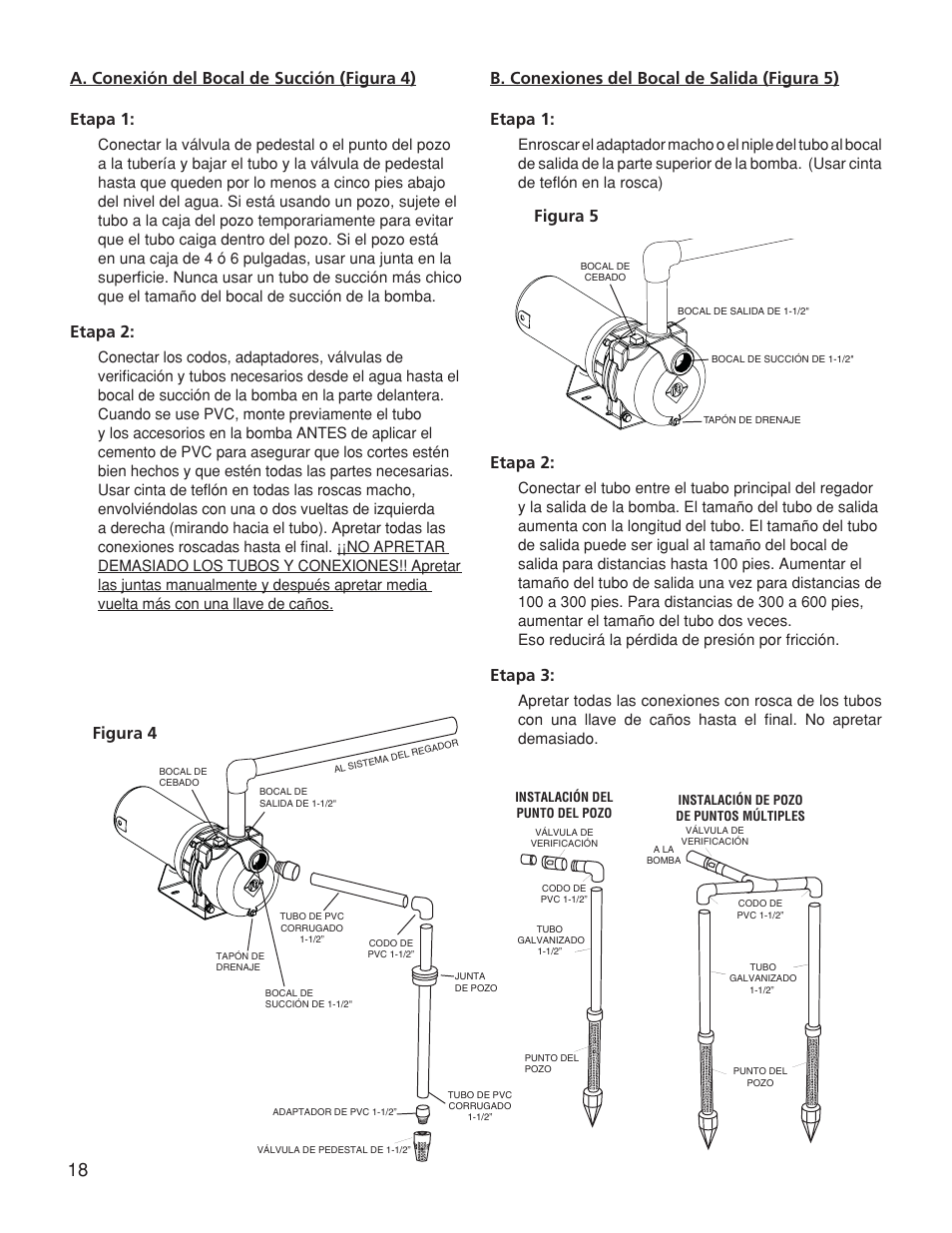 Etapa 2, Figura 5, Etapa 3 | Figura 4 | Franklin TB2CI User Manual | Page 20 / 44