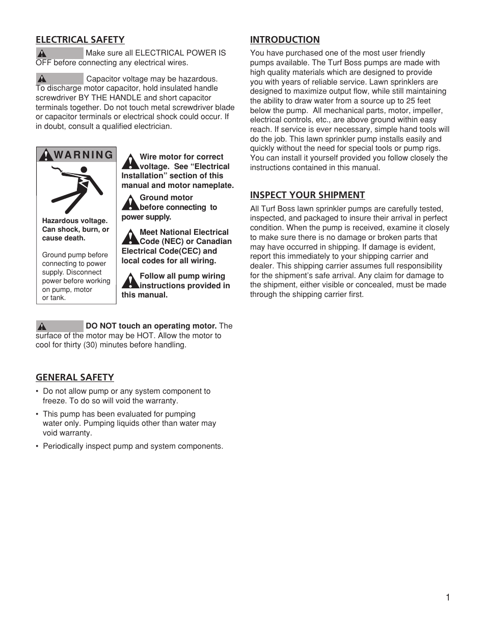 Franklin TB2CI User Manual | Page 3 / 44