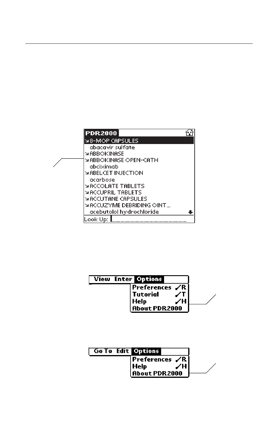 Setting user preferences | Franklin SpringboardTM Module PDR 2000 User Manual | Page 7 / 27