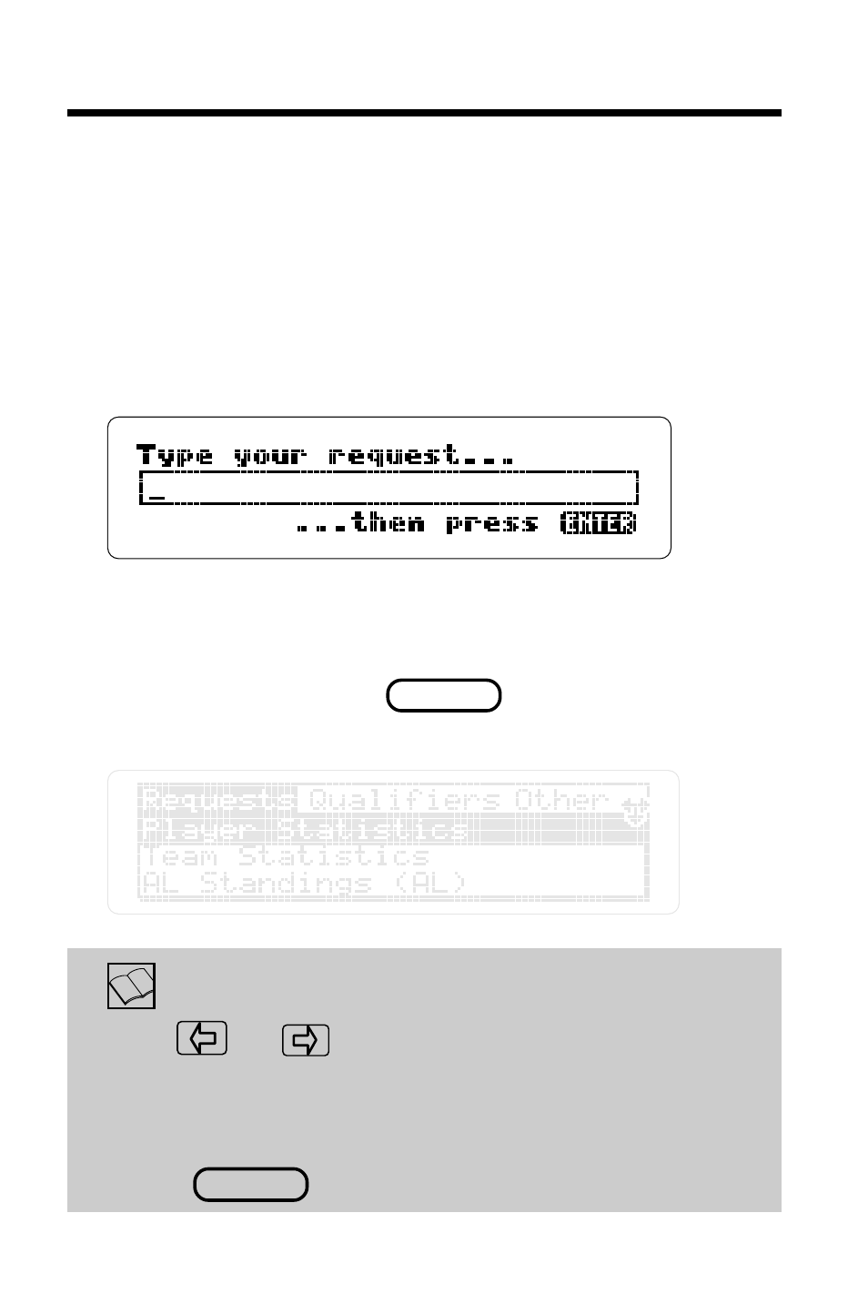 Learn about requests, Understanding menus | Franklin F IC-129 User Manual | Page 10 / 64