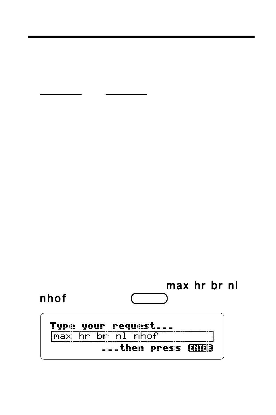 Adding qualifiers, Type the request | Franklin F IC-129 User Manual | Page 47 / 64