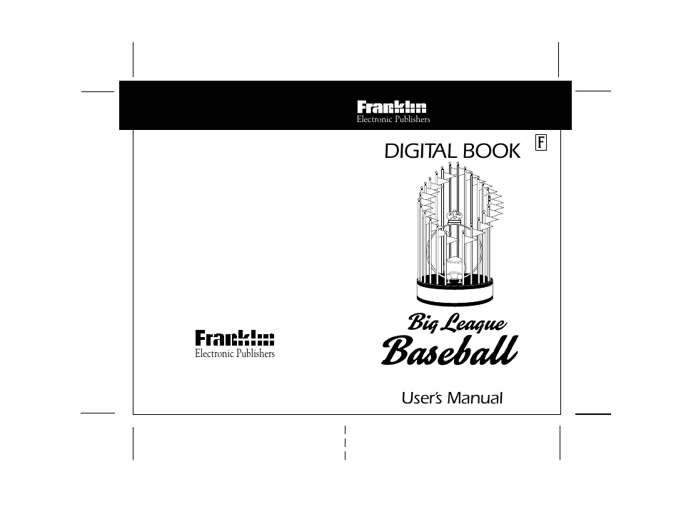 Digital book, User’s manual, Electronic publishers | Encyclopedia | Franklin F IC-129 User Manual | Page 64 / 64
