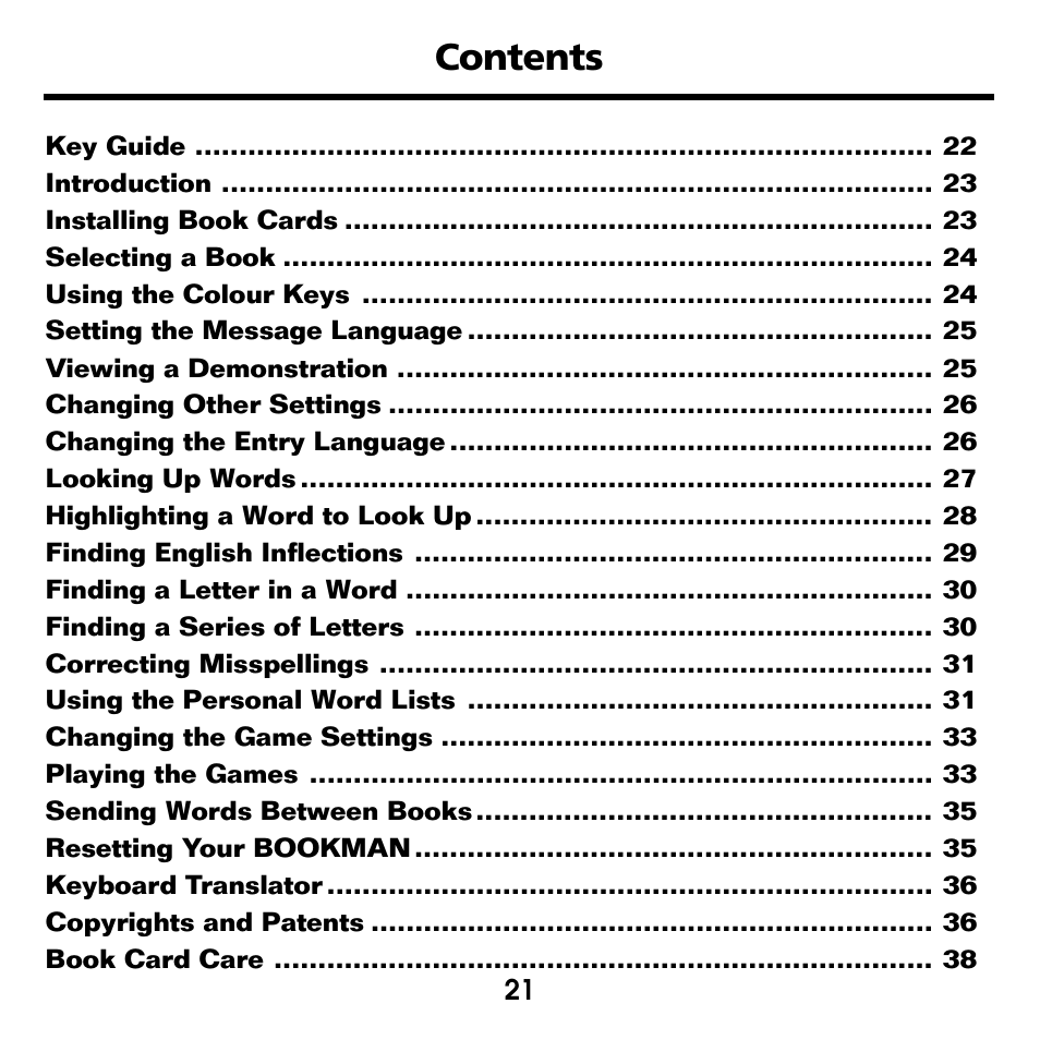 Franklin Perito Ingles Portuguese Expert DBP-2076 User Manual | Page 3 / 21