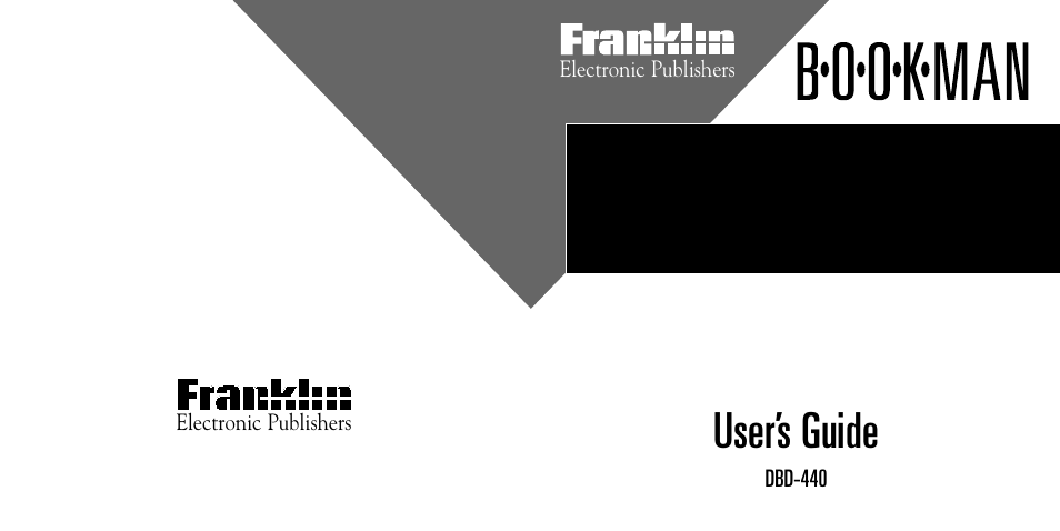 Franklin Deutsch/Englisch Professor DBD-440 User Manual | 18 pages