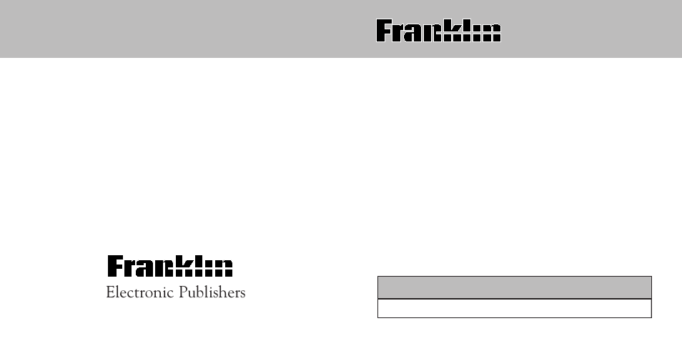 Franklin Deutsch/English Professor PRO BDS-1840 User Manual | 38 pages