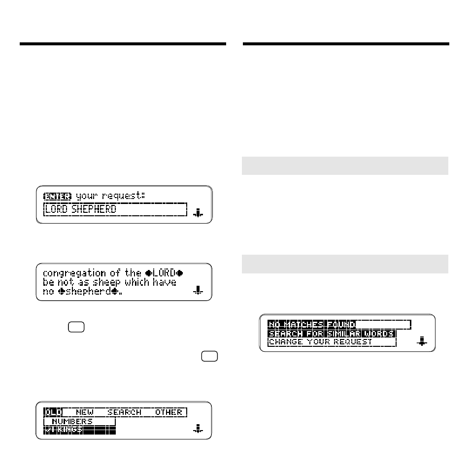 Finding words | Franklin KJB-640 User Manual | Page 10 / 19