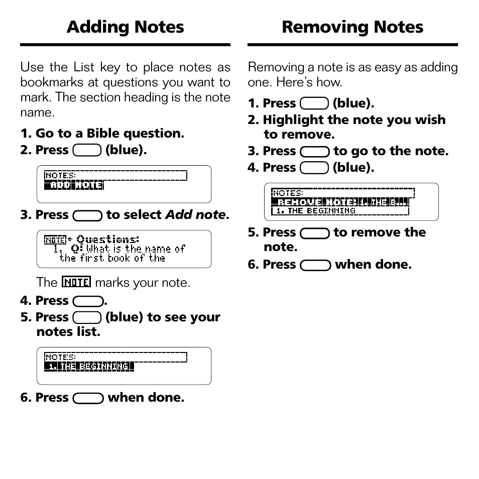 Franklin BQC-2021 User Manual | Page 10 / 16