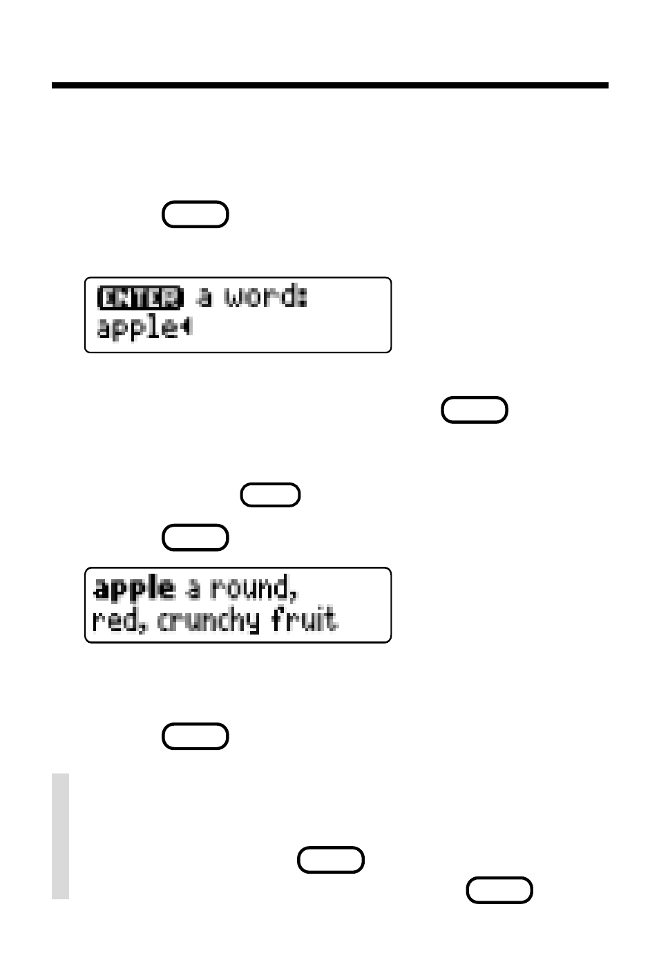 Looking up a word, Help is always at hand | Franklin HW-216 User Manual | Page 6 / 24