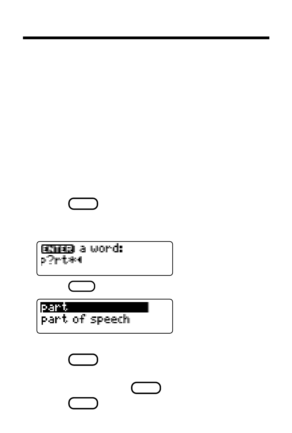 Finding letters in words | Franklin HW-216 User Manual | Page 9 / 24