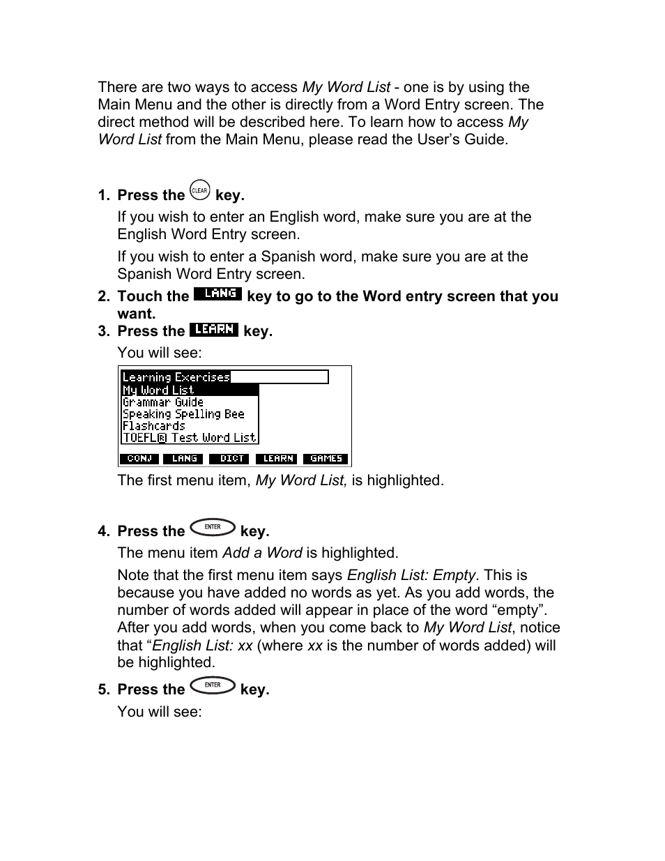 Franklin BES-1850 User Manual | Page 25 / 39