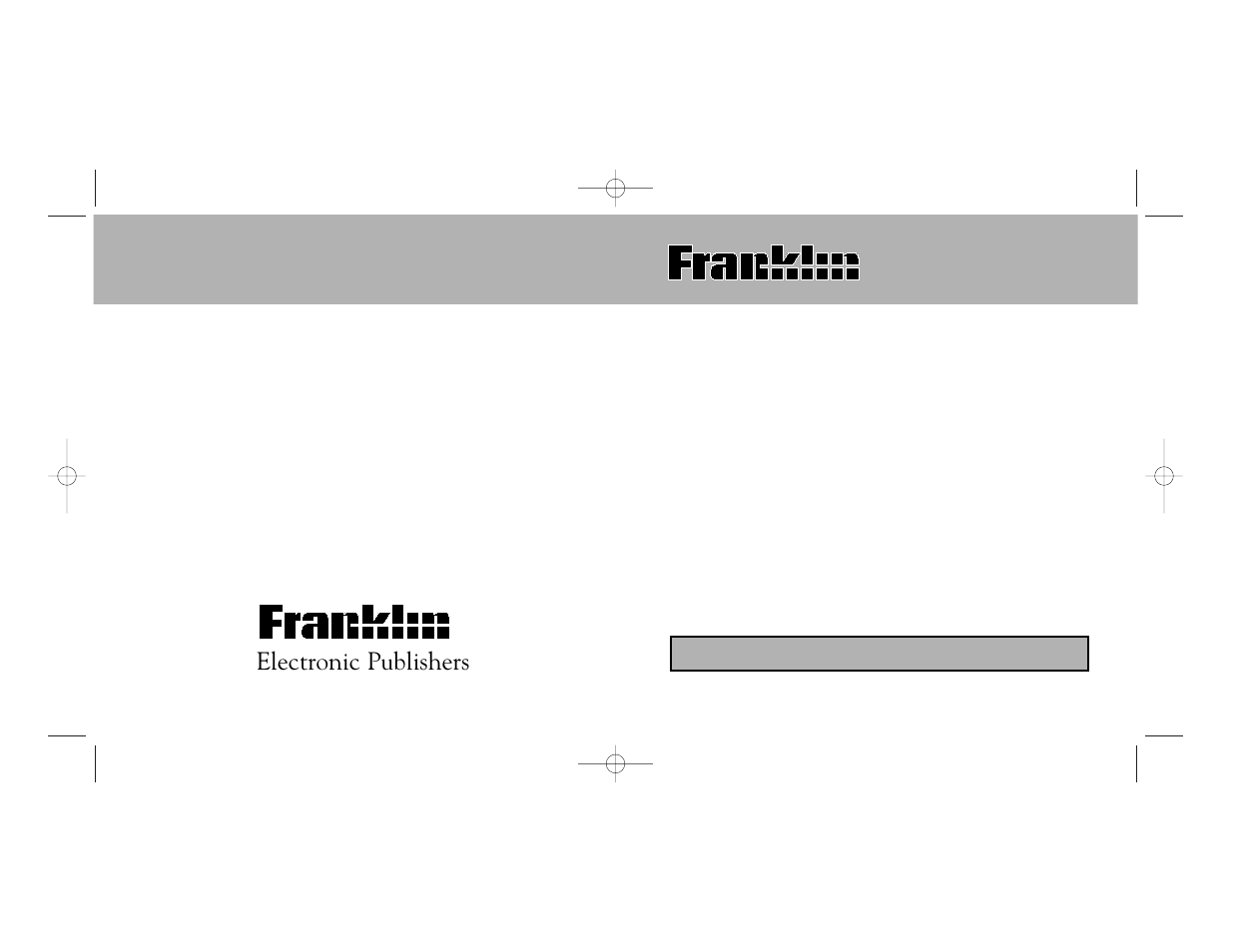 Franklin Deutsch/English Professor PRO BDS-1860 User Manual | 71 pages