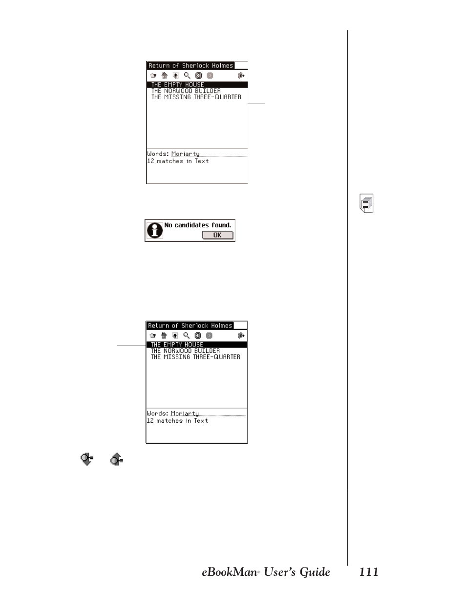 111 ebookman, User’s guide | Franklin EBM-901 User Manual | Page 111 / 243