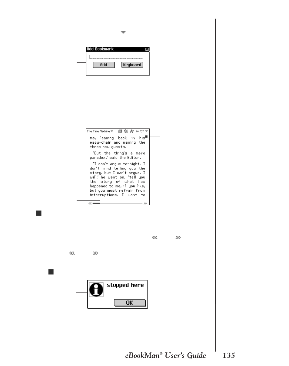 Ebookman, User’s guide 135 | Franklin EBM-901 User Manual | Page 135 / 243