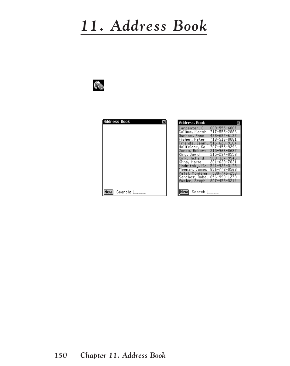 Address book | Franklin EBM-901 User Manual | Page 150 / 243