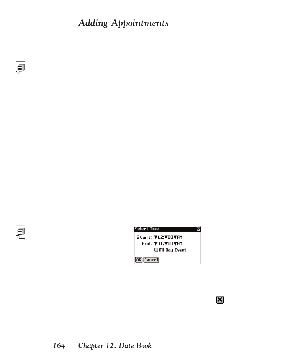 Adding appointments | Franklin EBM-901 User Manual | Page 164 / 243