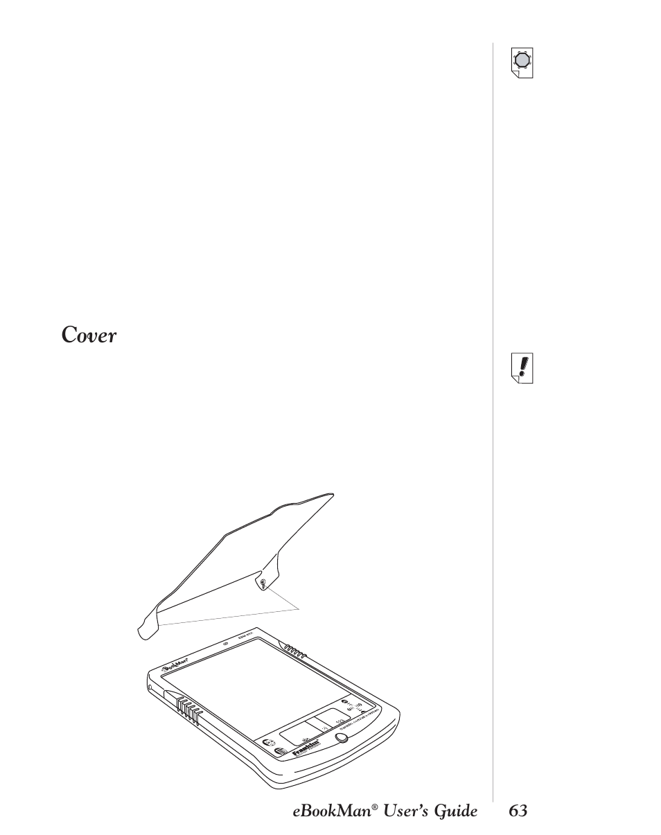 Cover | Franklin EBM-901 User Manual | Page 63 / 243