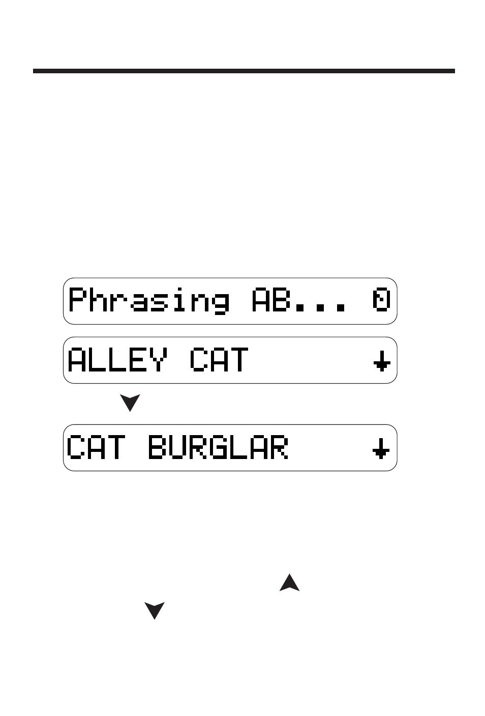 Finding phrases | Franklin CWP-206 User Manual | Page 9 / 14
