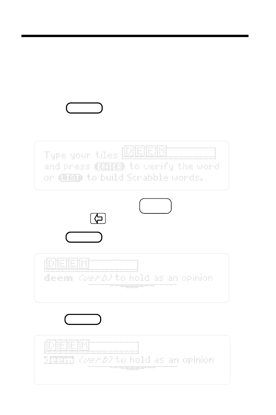 Defining words | Franklin IC-109 User Manual | Page 12 / 38