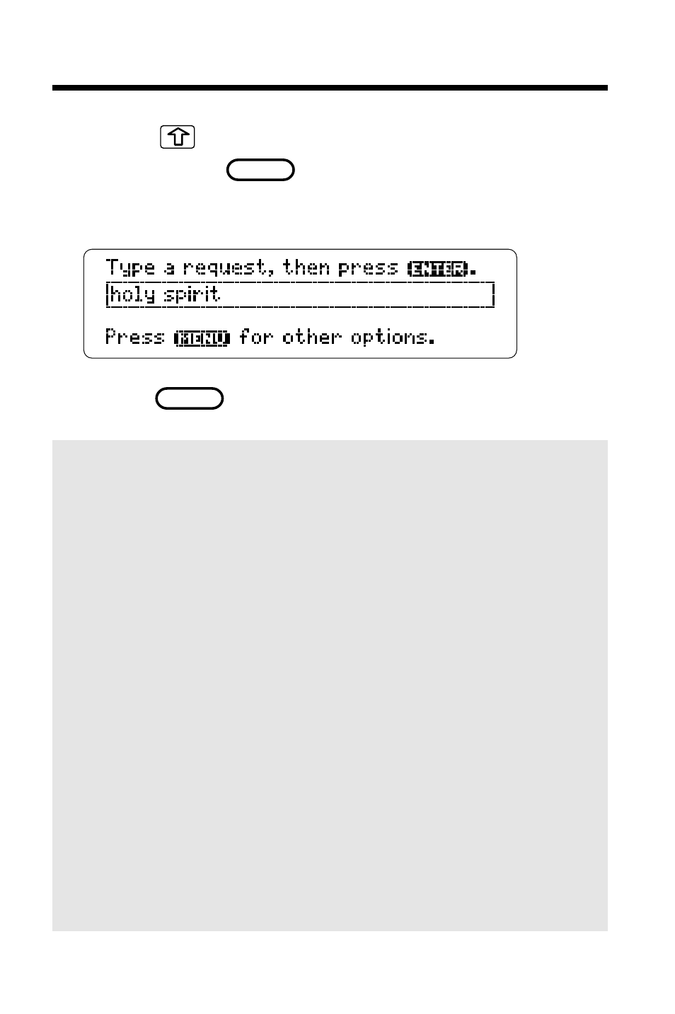 Understanding ordered searches, Understanding search widths | Franklin HOLY BIBLE KING JAMES VERSION IC-119 User Manual | Page 18 / 42