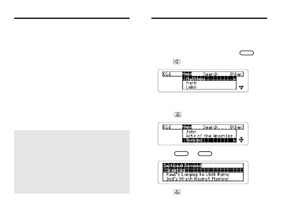 Using the menus, Replacing the batteries | Franklin IC-121 User Manual | Page 35 / 42