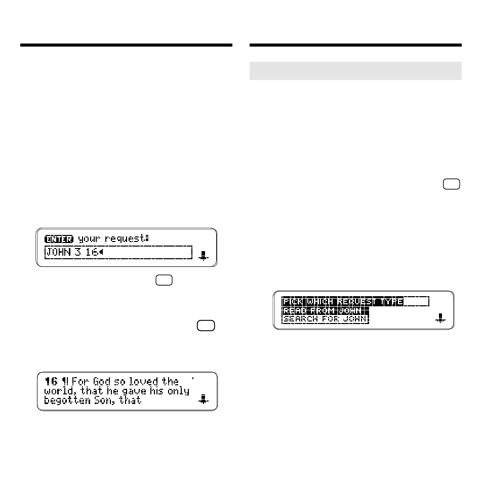 Finding bible verses | Franklin KJB-440 User Manual | Page 9 / 20