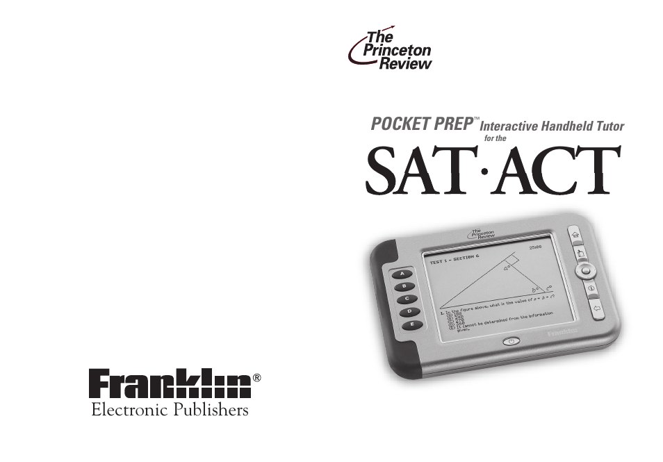 Franklin POCKET PREP TSA-2400 User Manual | 74 pages