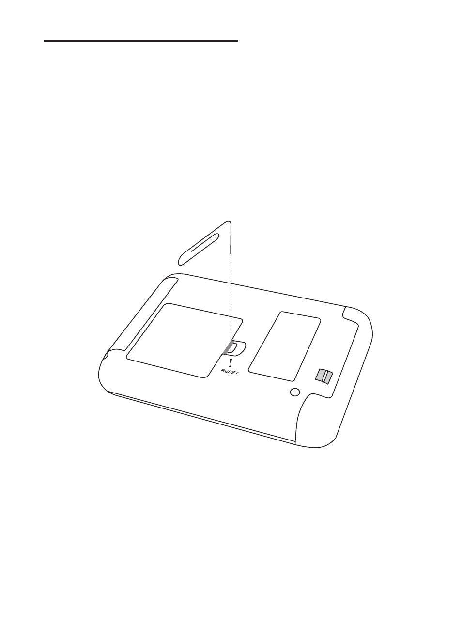 Resetting your device | Franklin POCKET PREP TSA-2400 User Manual | Page 10 / 74