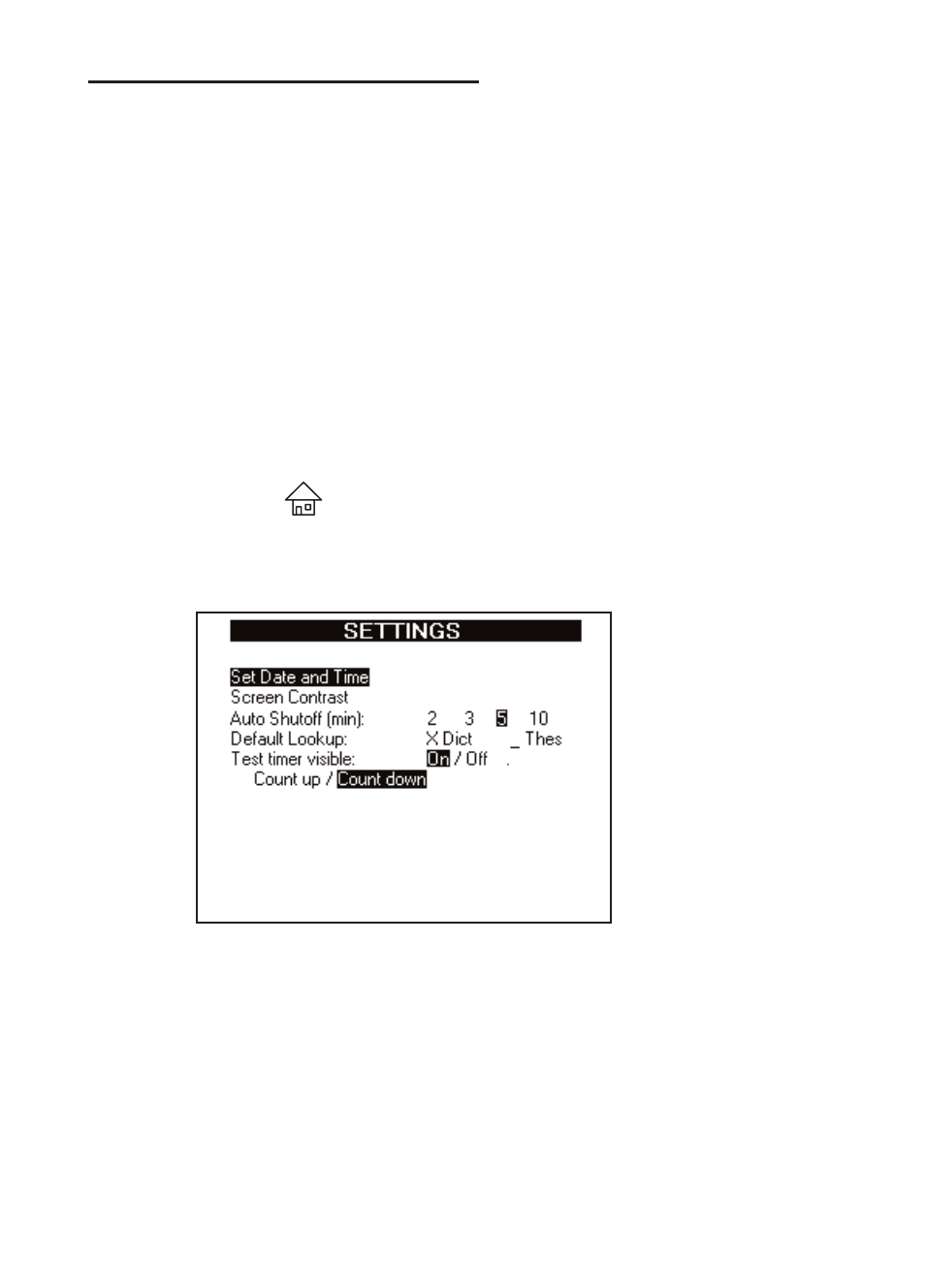 Changing the settings | Franklin POCKET PREP TSA-2400 User Manual | Page 16 / 74