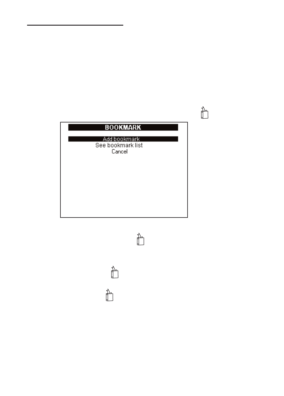 Using bookmarks | Franklin POCKET PREP TSA-2400 User Manual | Page 24 / 74