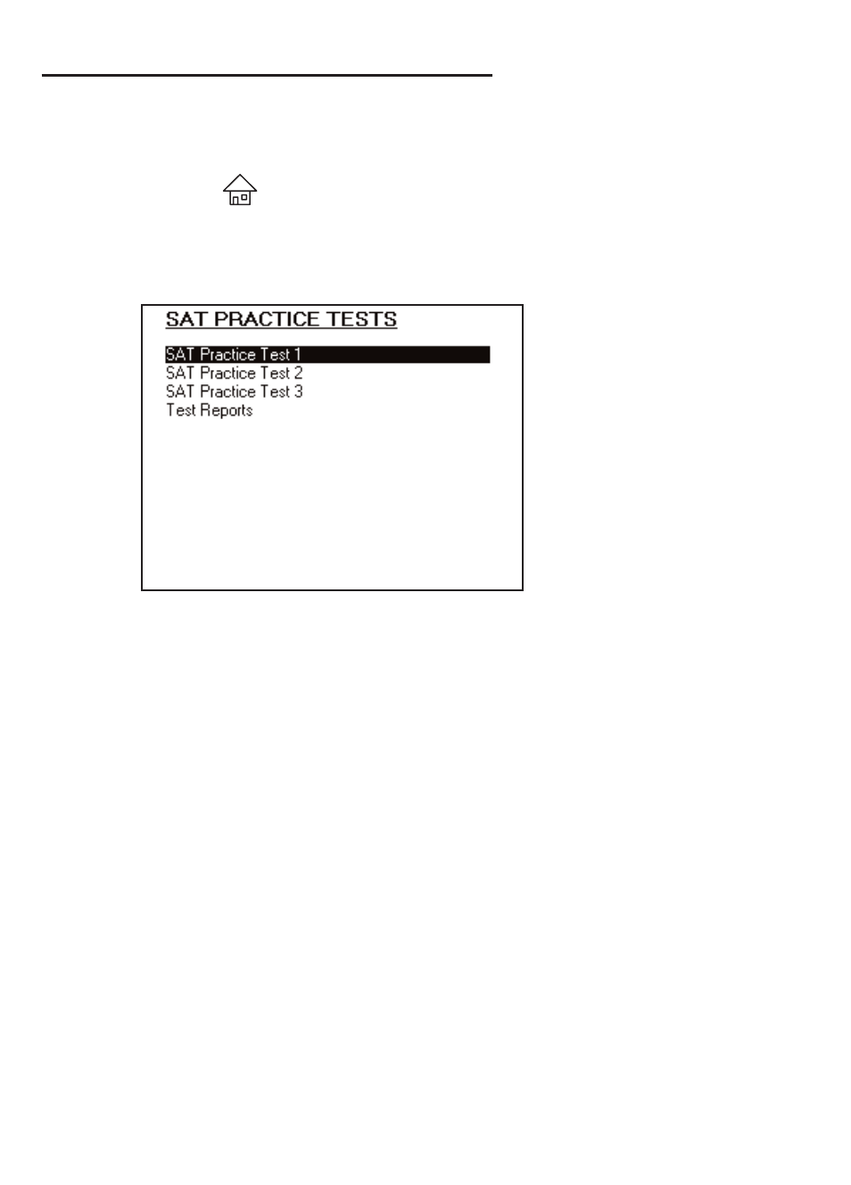 Taking an sat practice test | Franklin POCKET PREP TSA-2400 User Manual | Page 27 / 74