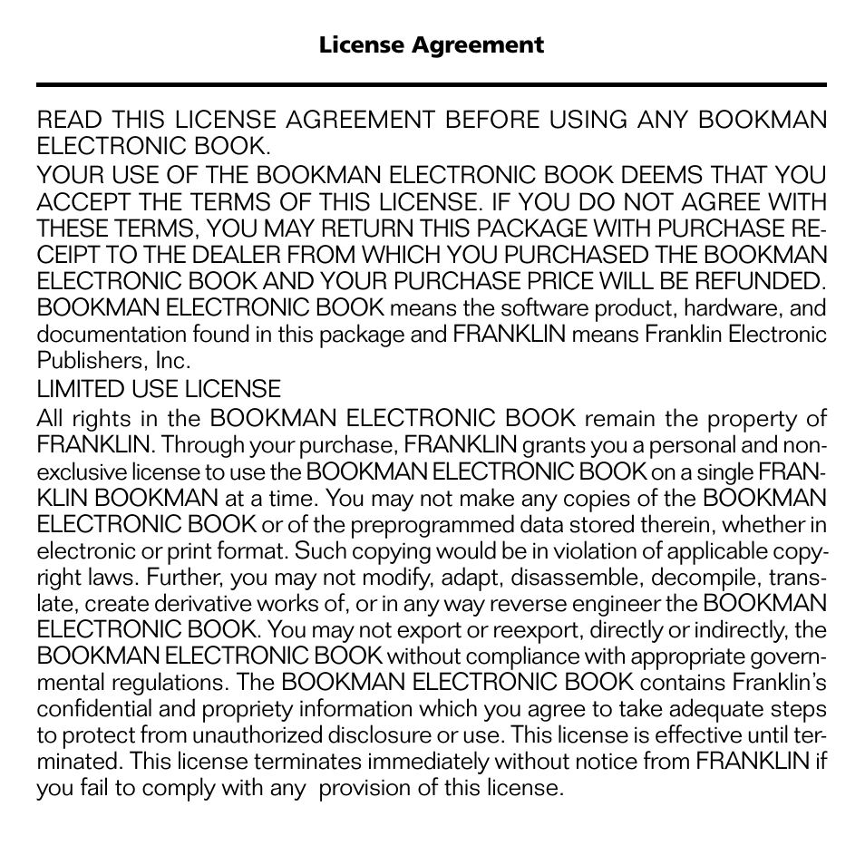 Franklin GWH-2055 User Manual | Page 2 / 21
