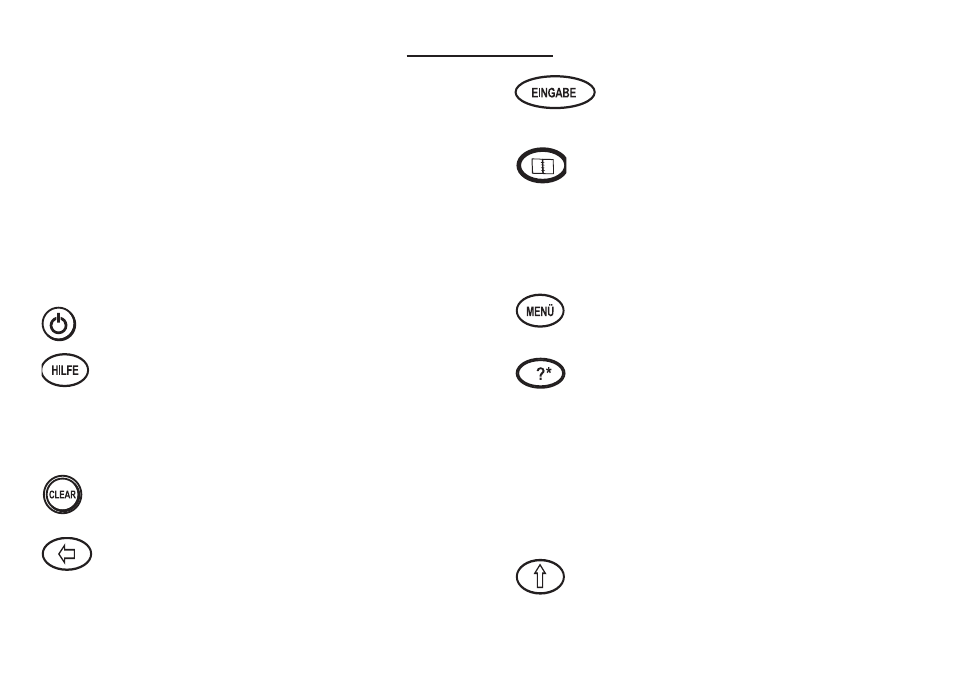 Key guide | Franklin German/English Dictionary DBD-4028DL User Manual | Page 3 / 28