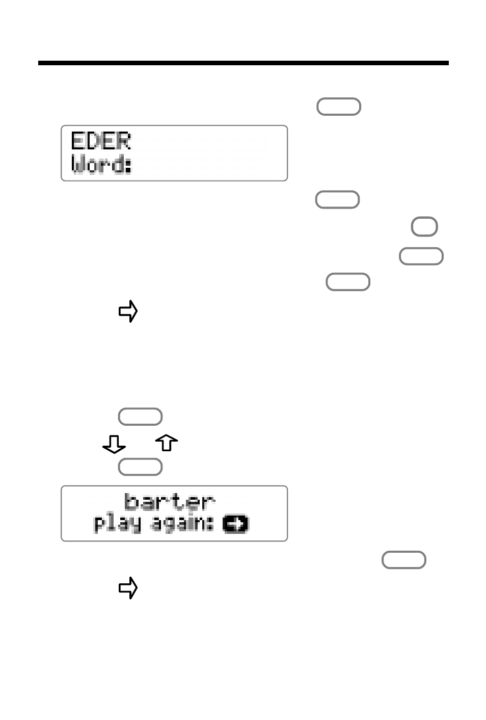 Playing the games | Franklin DCQ-210 User Manual | Page 16 / 20
