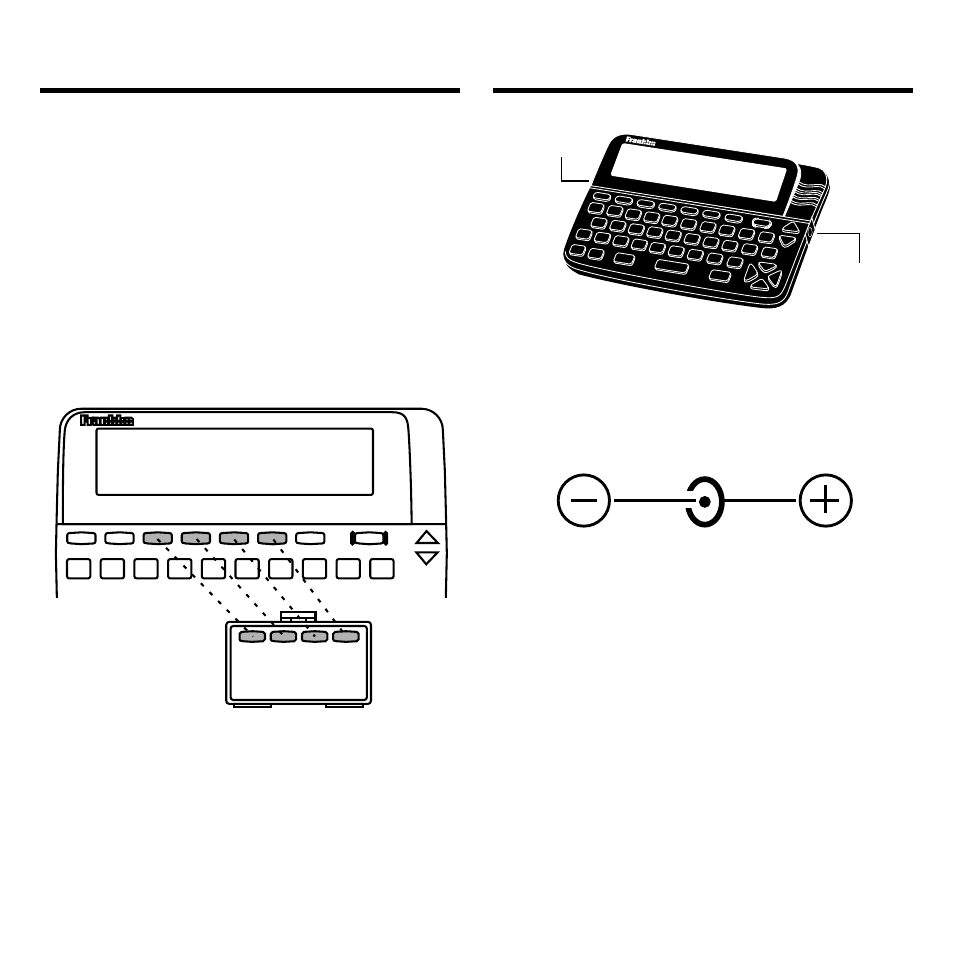 Using the color keys, Optional features | Franklin MWS-2018 User Manual | Page 6 / 19