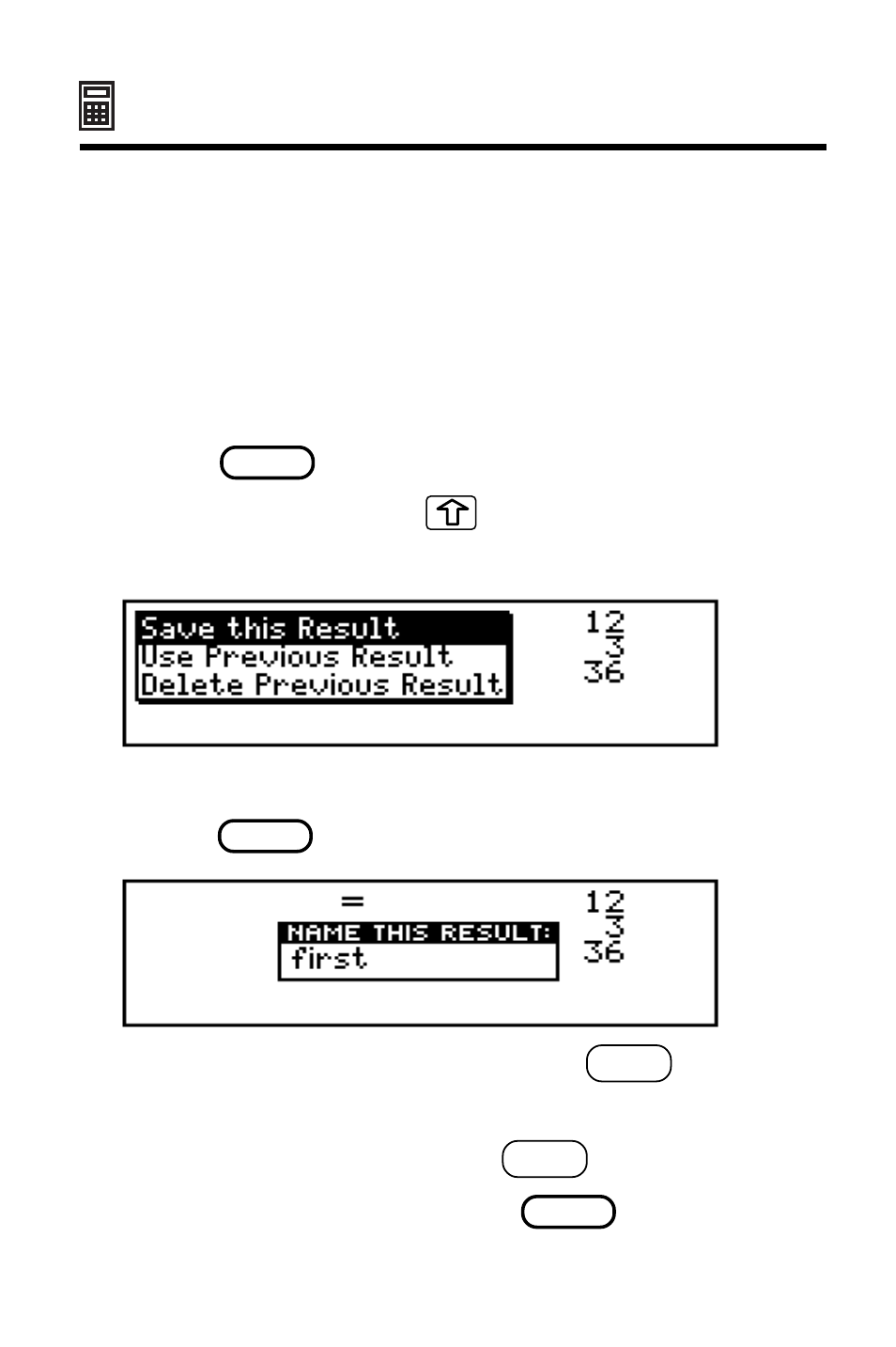 Saving results | Franklin IC-107 User Manual | Page 57 / 79