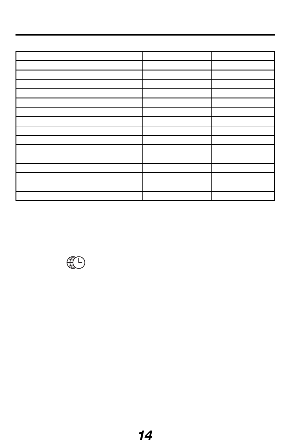 Time format, Using the clocks, When setting time, press x | Franklin RF-512 User Manual | Page 15 / 52