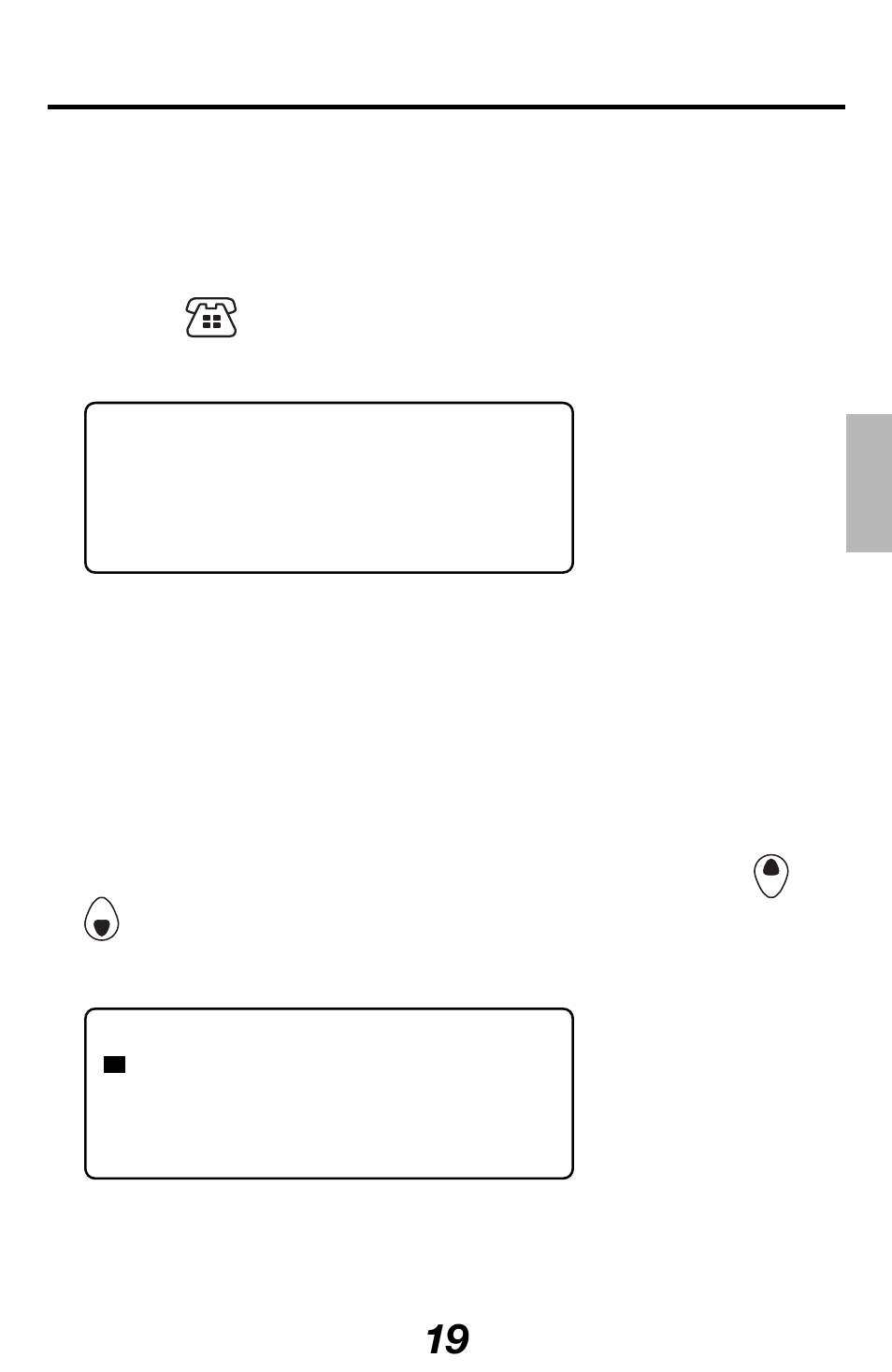 Using the telephone directory, Entering a phone record | Franklin RF-512 User Manual | Page 20 / 52