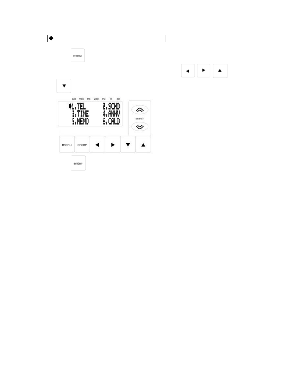 Franklin Compact Electronic Organizer RF-8050 User Manual | Page 24 / 32