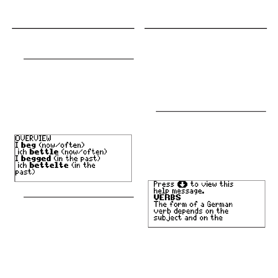 Franklin Deutsch/Englisch Professor DBD-470 User Manual | Page 18 / 36