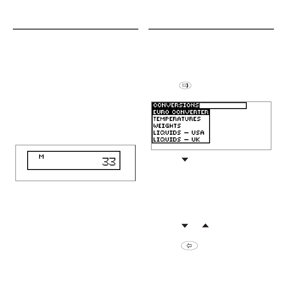 Using the converter | Franklin Deutsch/Englisch Professor DBD-470 User Manual | Page 29 / 36