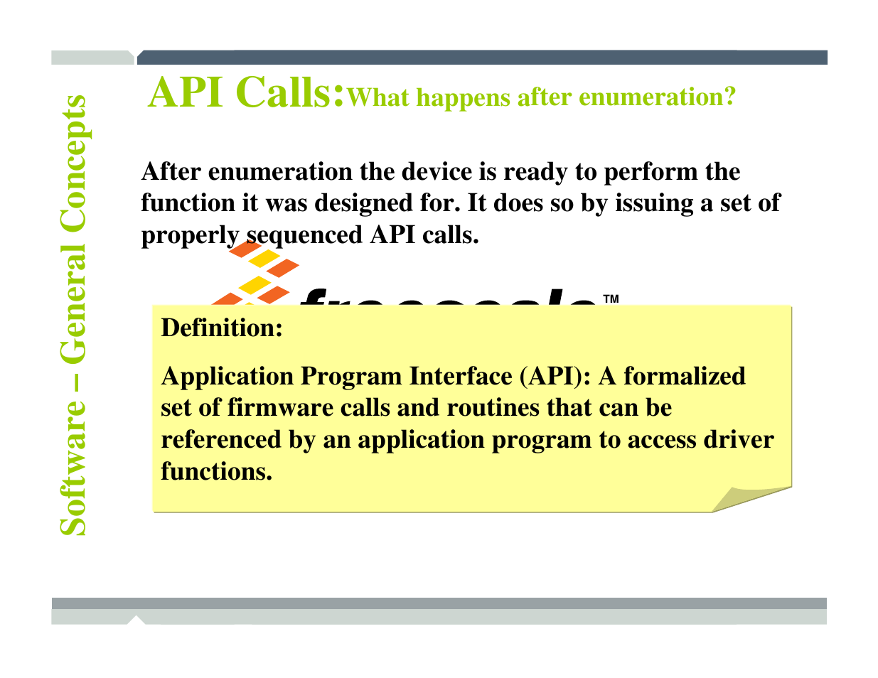 Api calls | Freescale Semiconductor TWR-MCF52259-Ethenet User Manual | Page 114 / 166