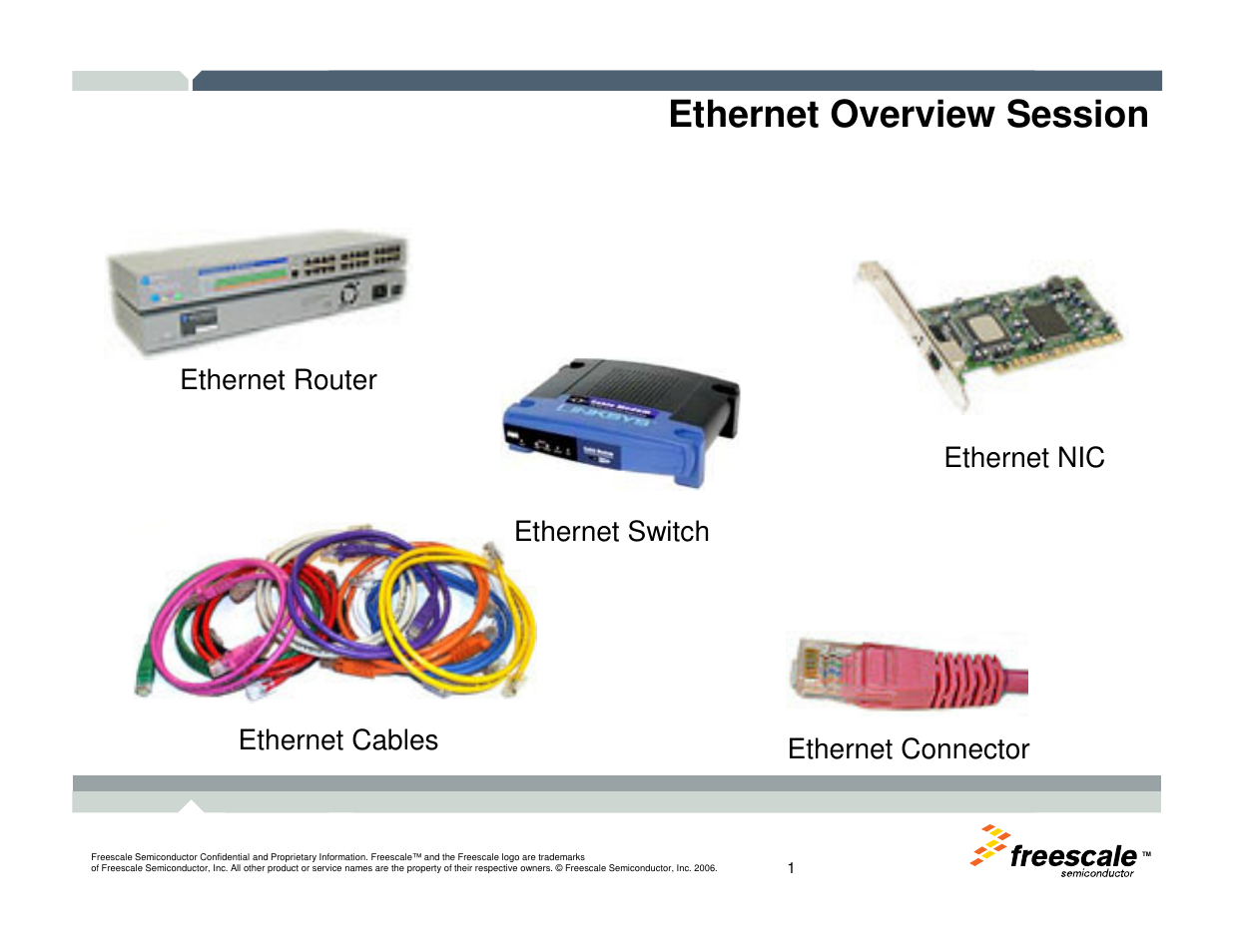 Ethernet overview session | Freescale Semiconductor TWR-MCF52259-Ethenet User Manual | Page 2 / 166