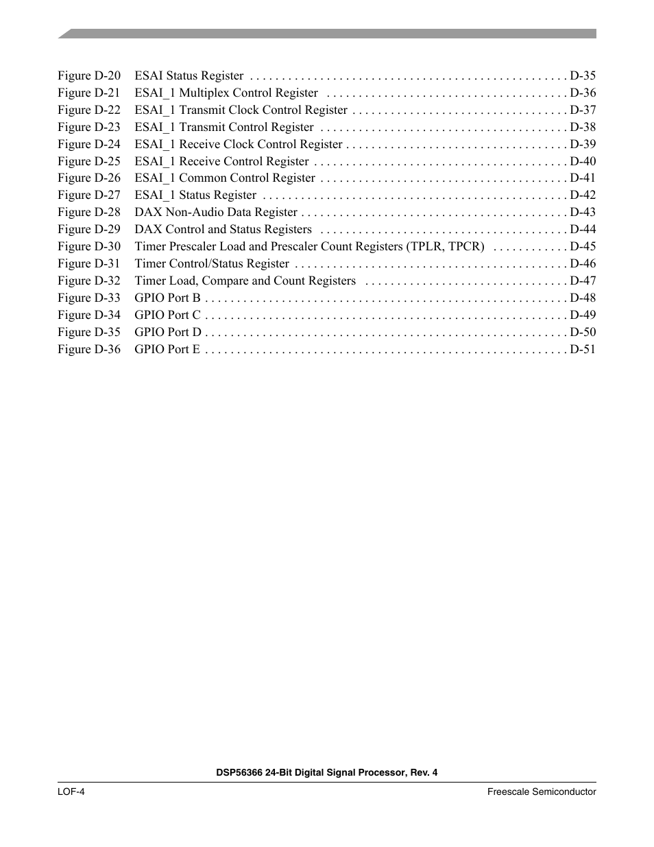Freescale Semiconductor DSP56366 User Manual | Page 18 / 366