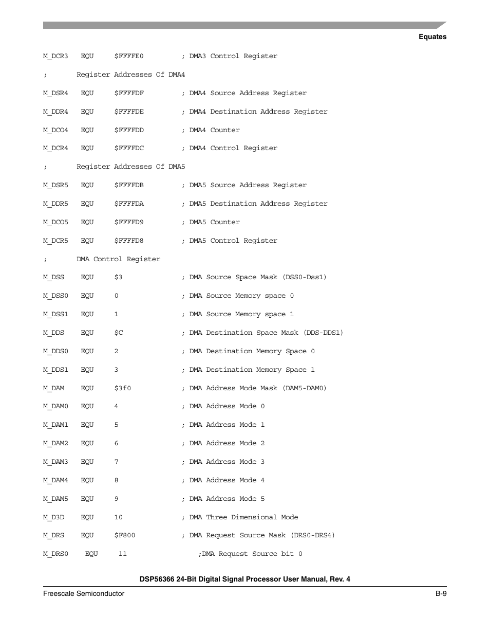 Freescale Semiconductor DSP56366 User Manual | Page 275 / 366