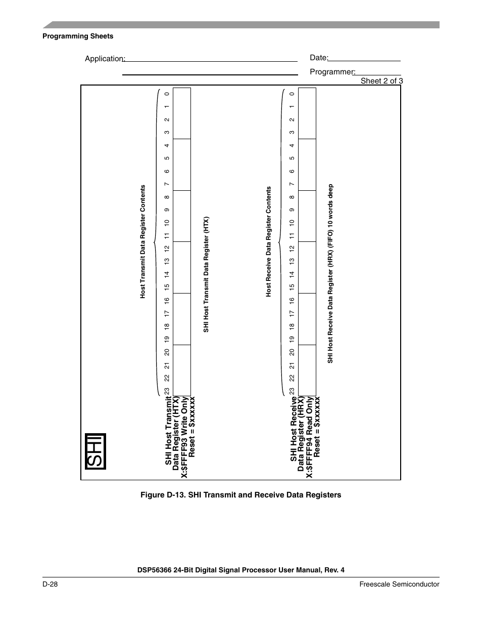 Freescale Semiconductor DSP56366 User Manual | Page 336 / 366