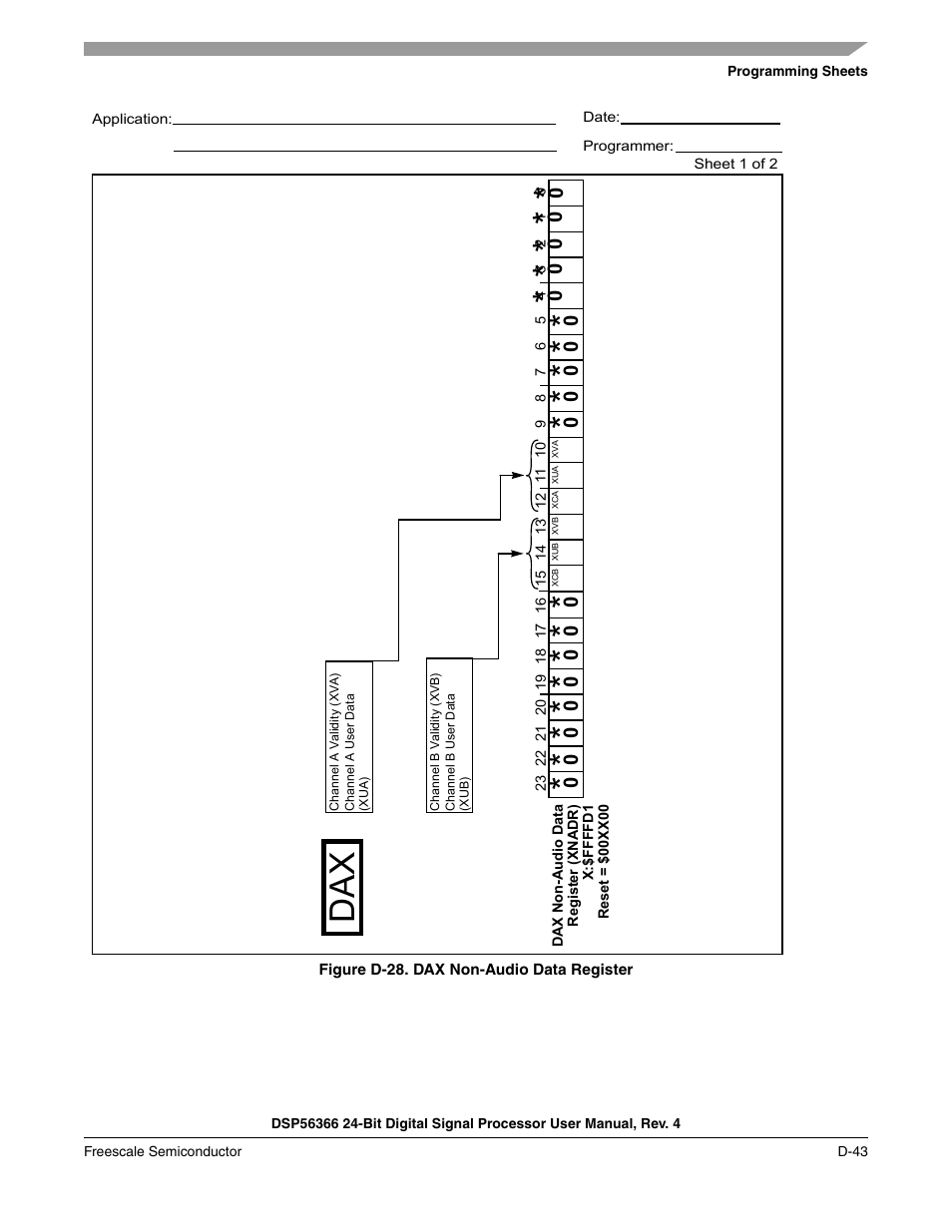 Freescale Semiconductor DSP56366 User Manual | Page 351 / 366