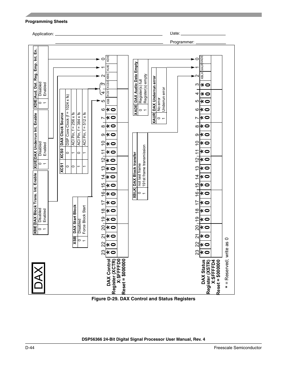 Freescale Semiconductor DSP56366 User Manual | Page 352 / 366