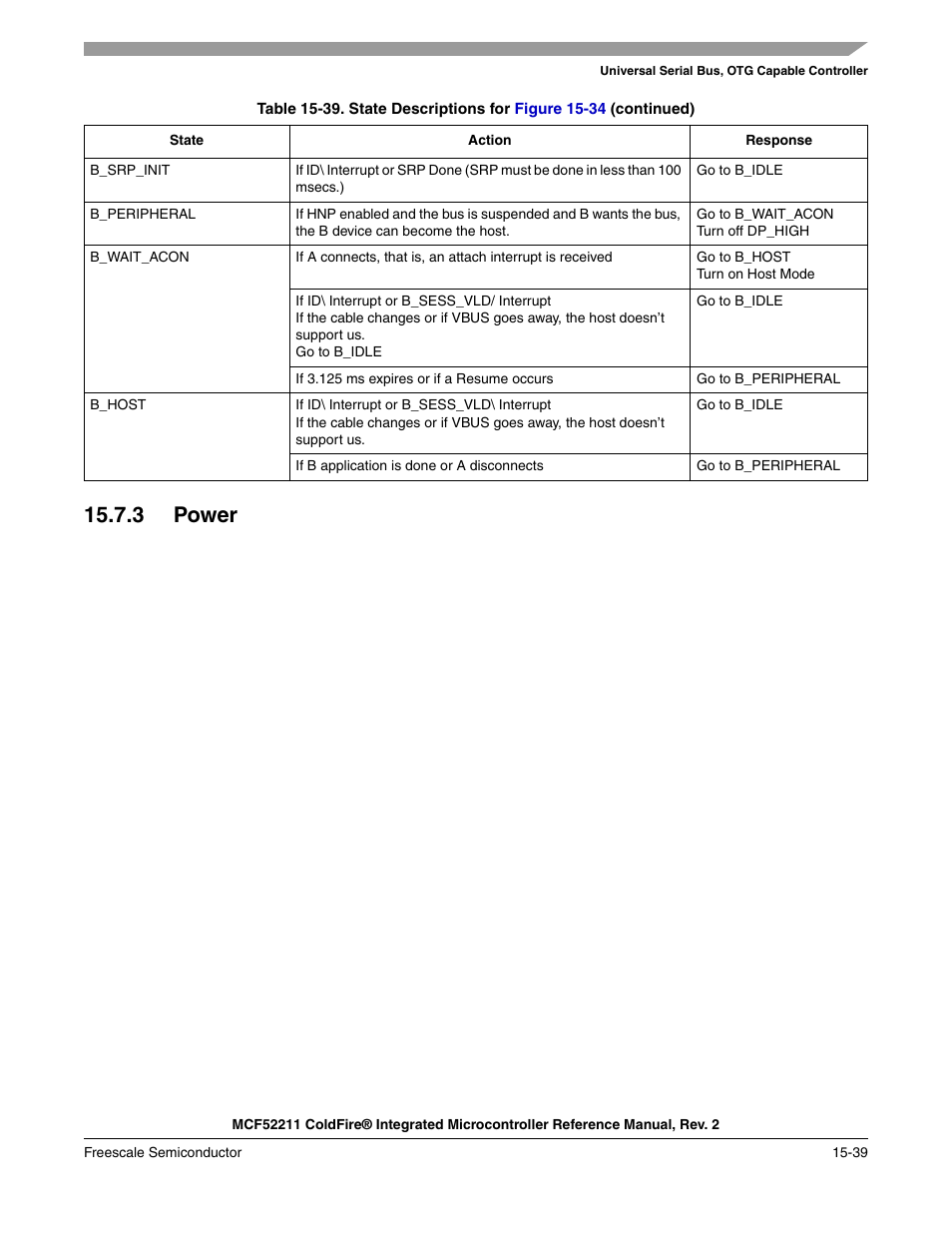 3 power, 3 power -39 | Freescale Semiconductor ColdFire MCF52210 User Manual | Page 267 / 576